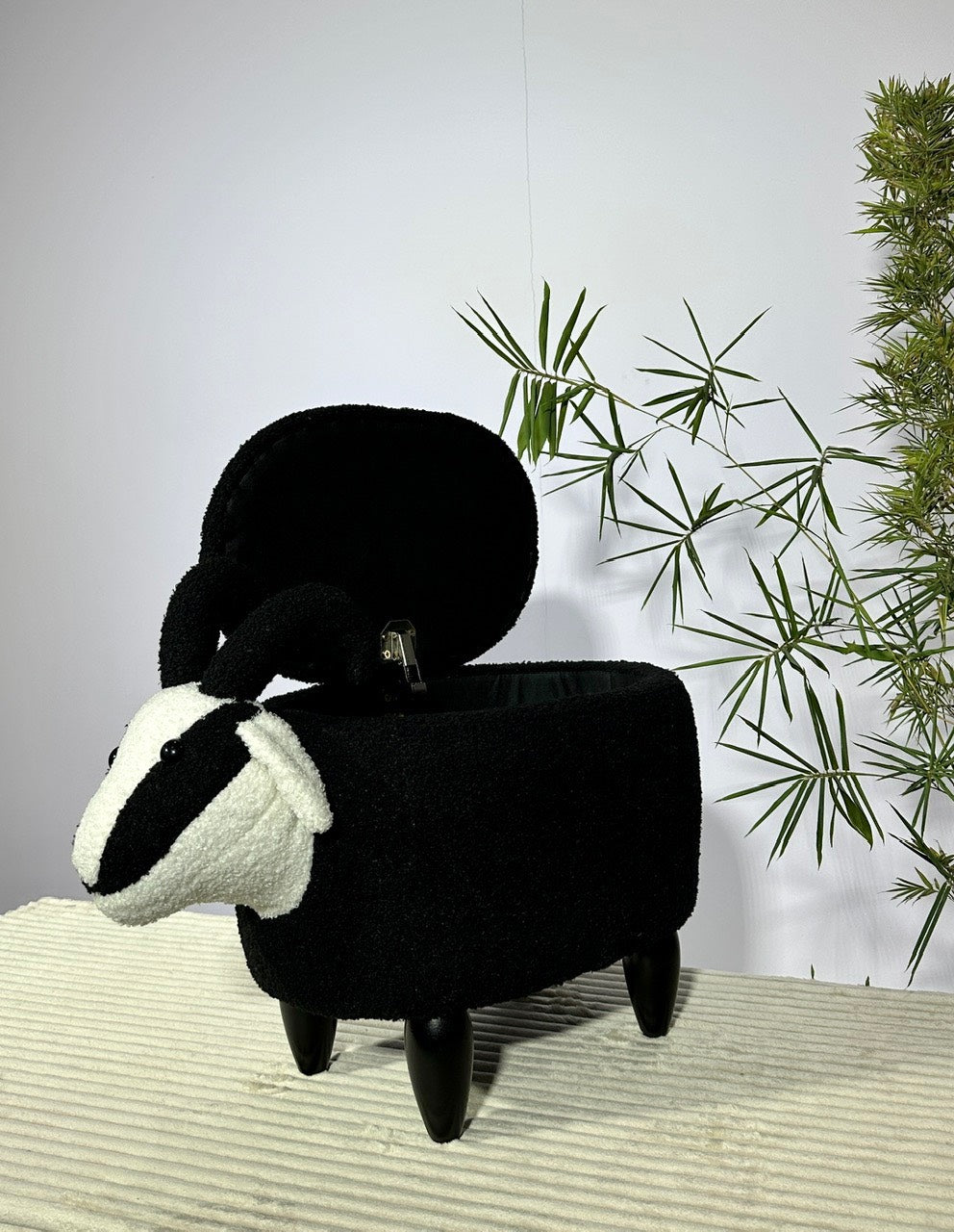 Goat Storage Ottoman by Mollai Collections | Bel Furniture