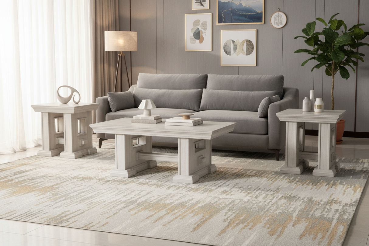 ASPEN / MAGNOLIA 3 Piece Coffee Table Set