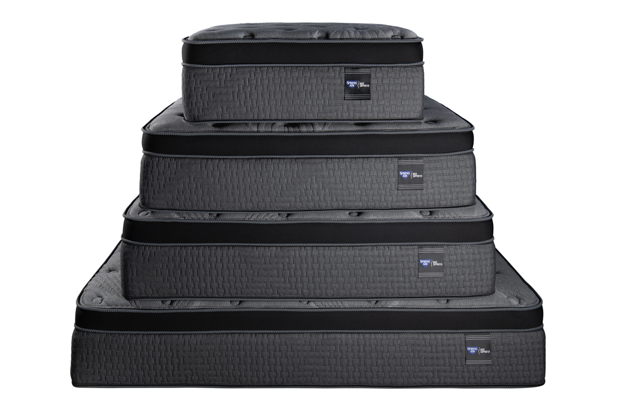 Bella 14-Inch Plush Innerspring Euro Top Mattress by Spring Air | Bel Furniture