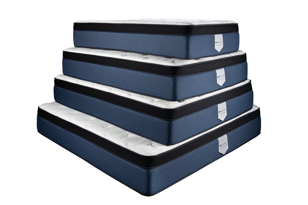 Ariana 15-Inch Medium Firm Innerspring Euro Top Mattress by Bel O Pedic | Bel Furniture