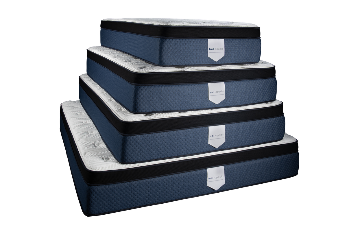 Ariana 15-Inch Medium Firm Innerspring Euro Top Mattress by Bel O Pedic | Bel Furniture