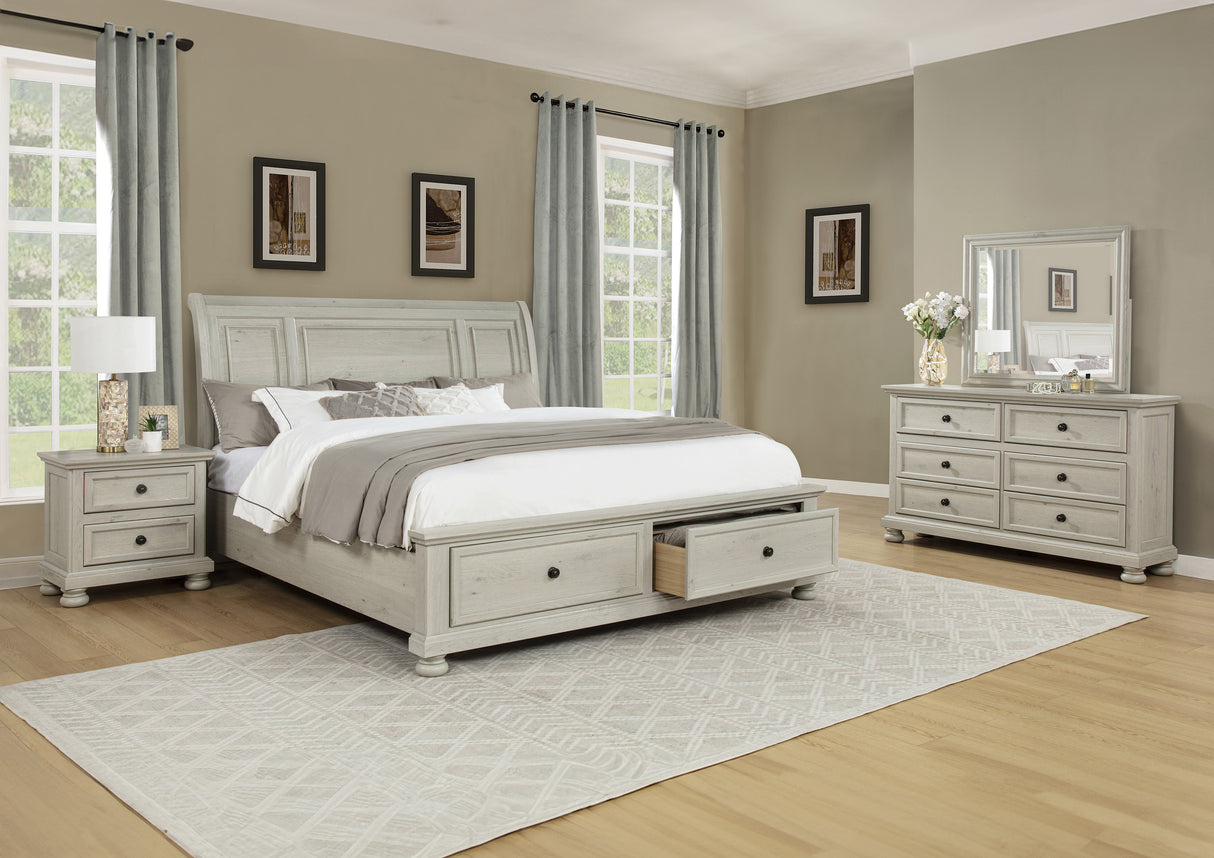 Claribelle Storage Bed White