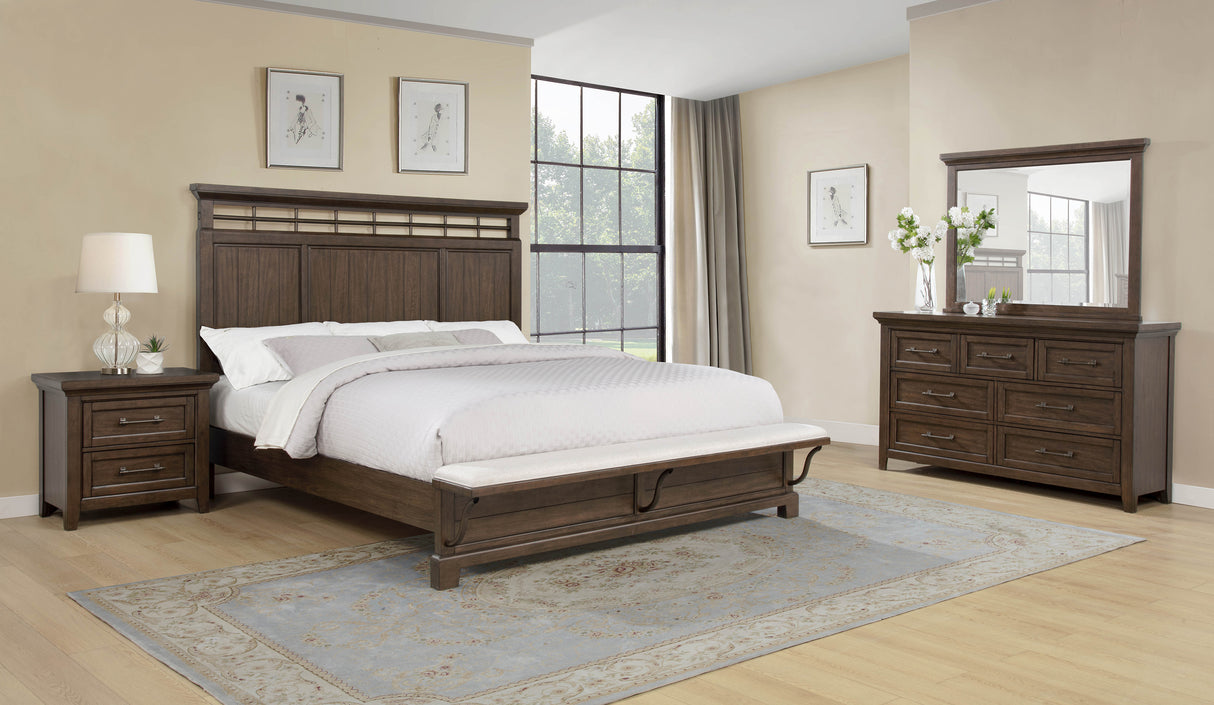 Beckett Bed Brown