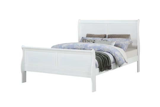 Louis Philip Bed White