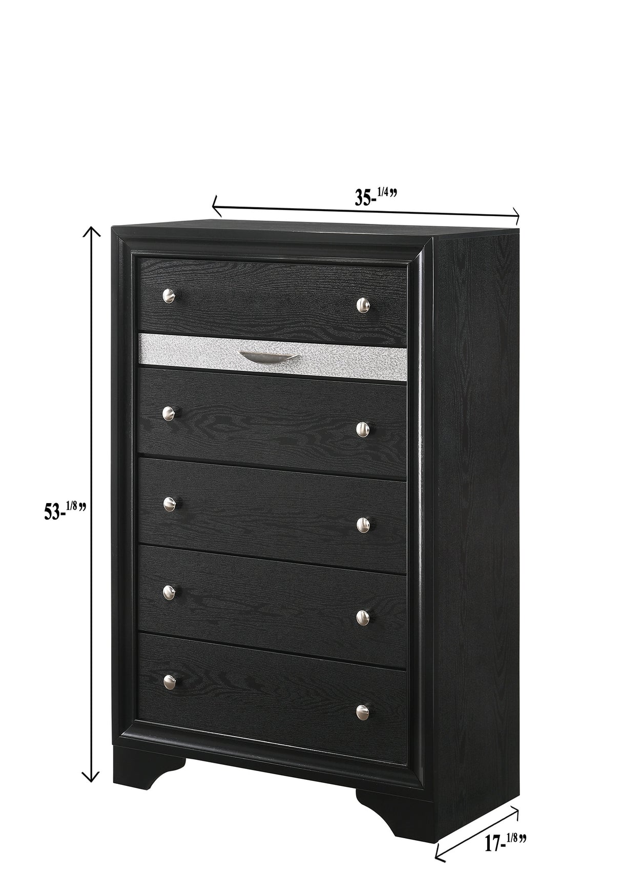 Regata Chest Black/Silver