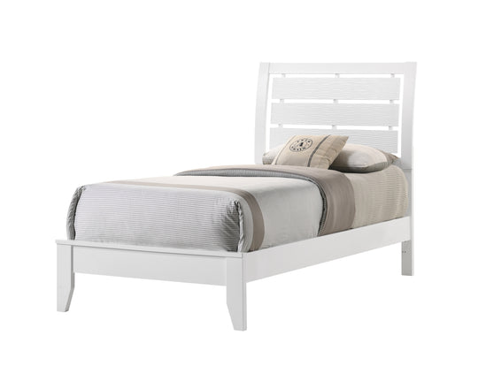 Evan Bed White