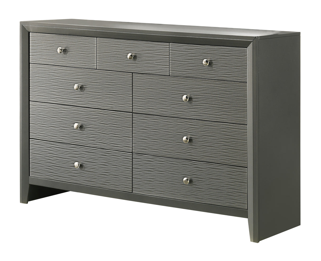 Denker Dresser Gun Metal