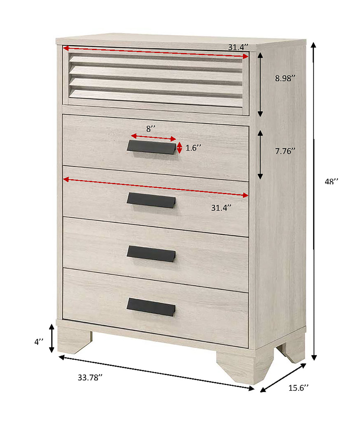 Sarter - Chest - White