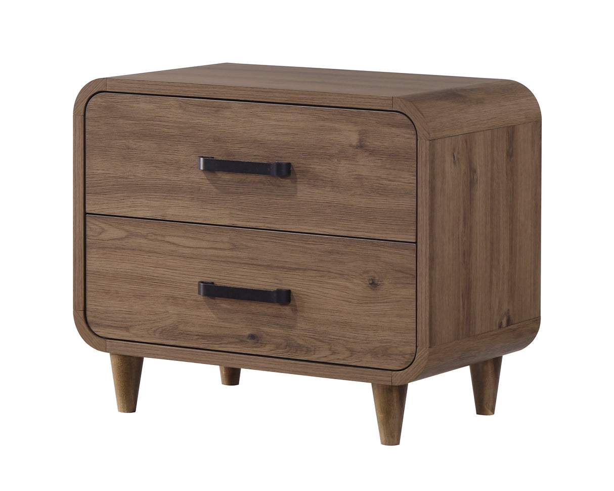 Nyomi Night Stand - Light Brown