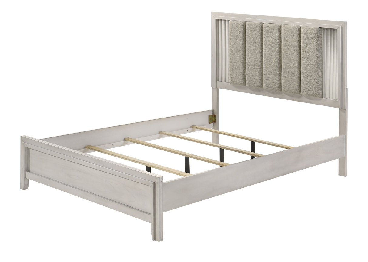 Carlton Bed White Mist