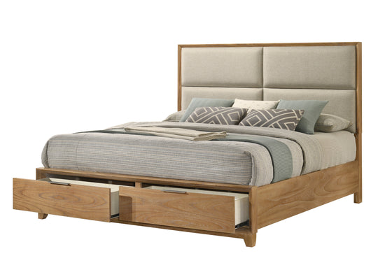 Florian Platform Storage Bed