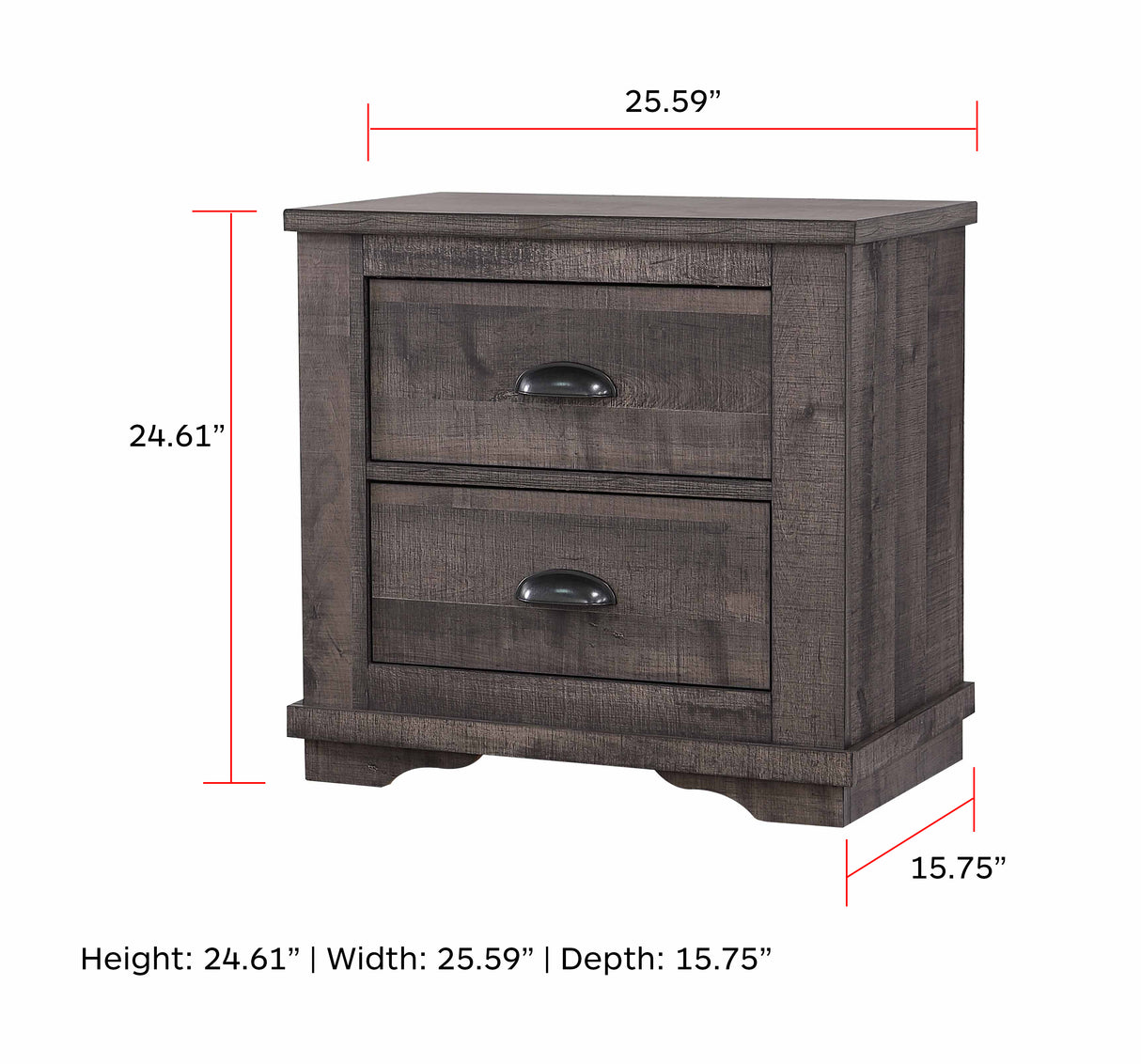 Coralee - Nightstand