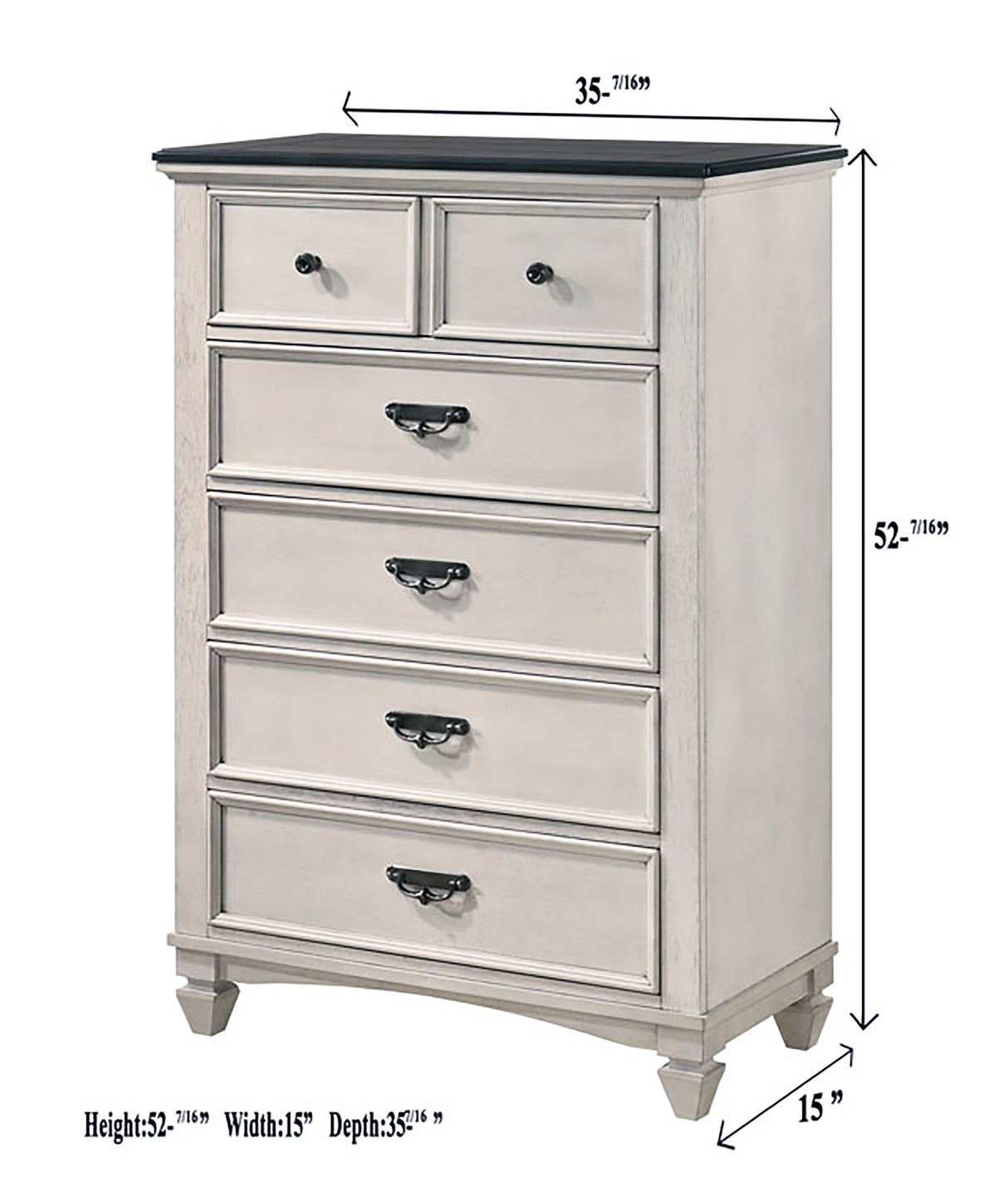 Sawyer - Chest - Antique White
