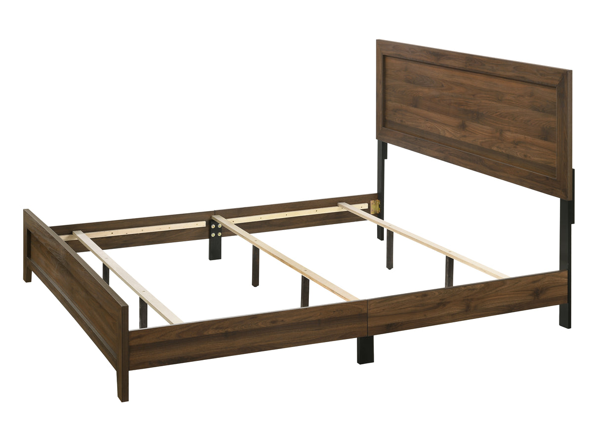 Millie Bed In One Box -Brown Cherry