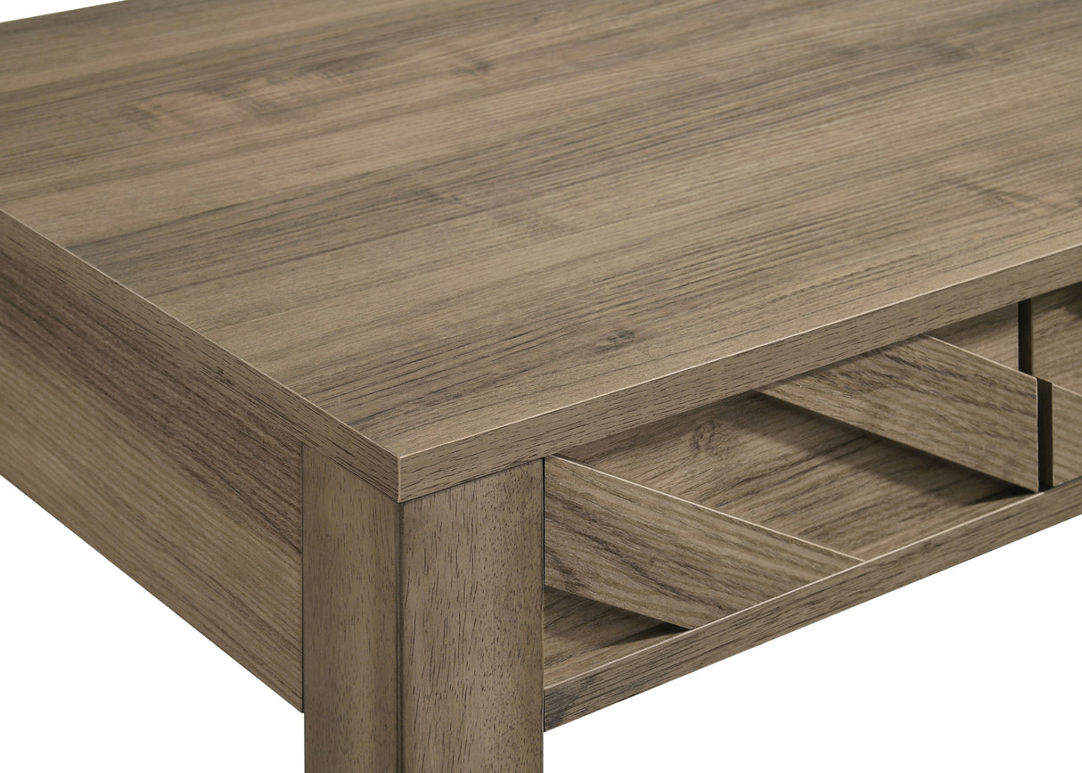 Valor Writing Desk-Light Brown