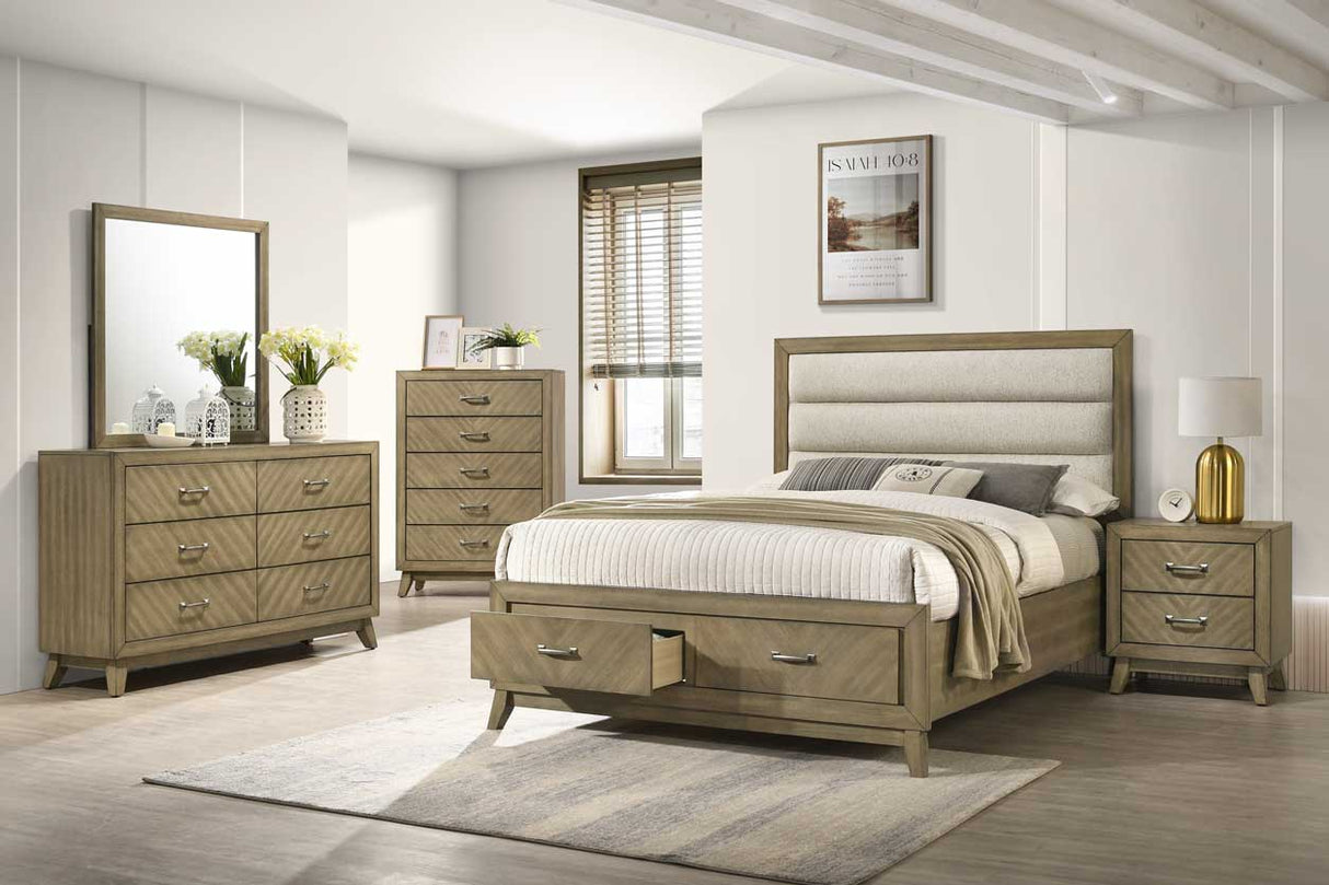 6 Piece Bedroom Set by Mollai Collections | Bel Furniture