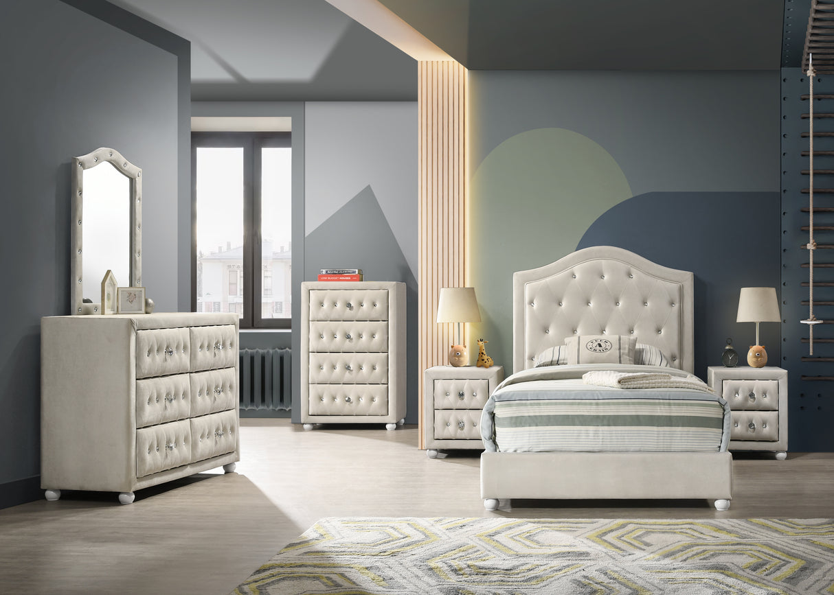 6 Piece Bedroom Set by Mollai Collections | Bel Furniture