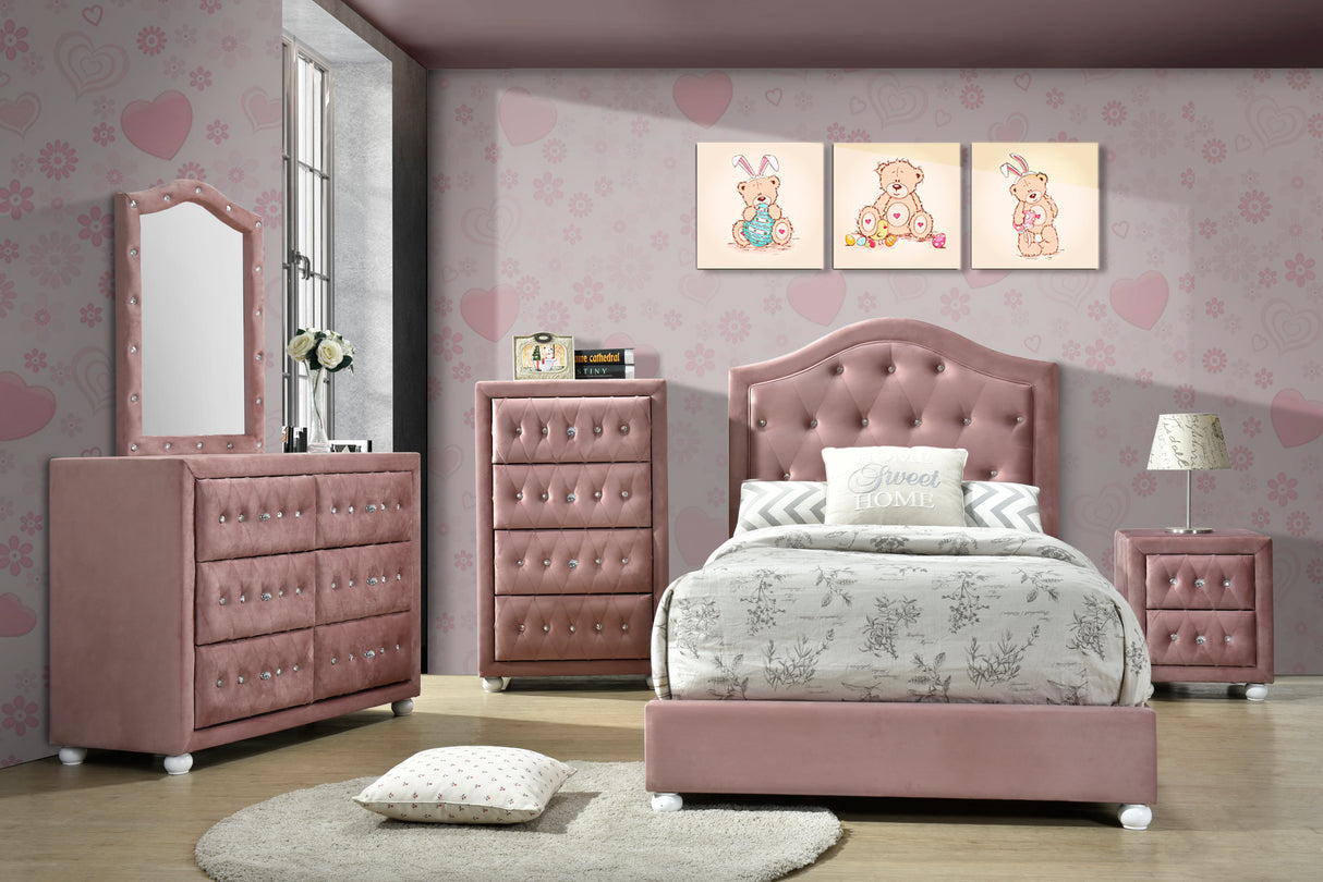 6 Piece Bedroom Set by Mollai Collections | Bel Furniture