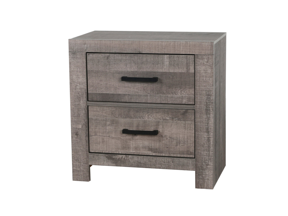 6 Piece Modern Gray Bedroom Set - King by Mollai Collections | Bel Furniture