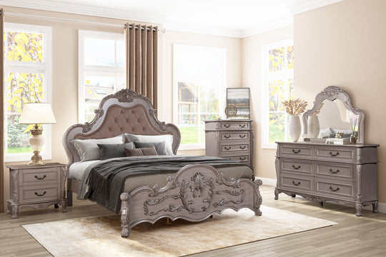 6 Piece Bedroom Set by Mollai Collections | Bel Furniture