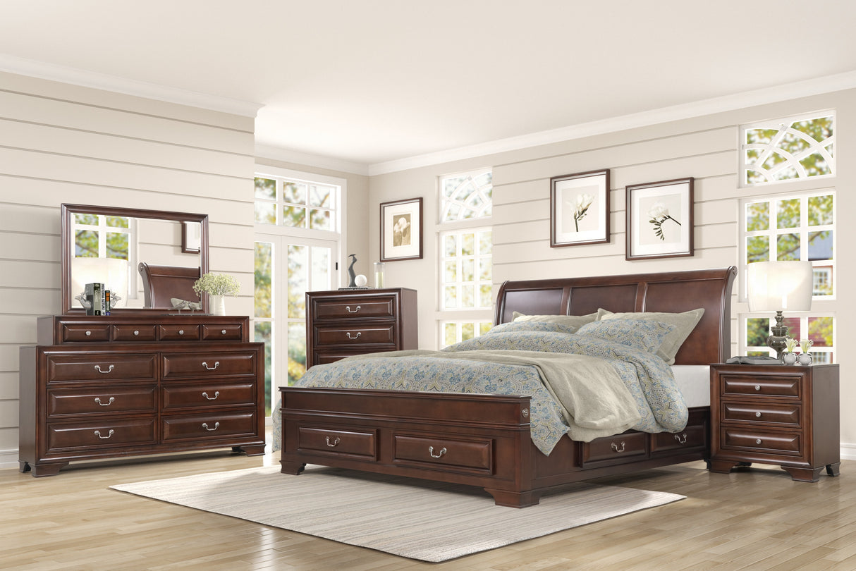 6 Piece Bedroom Set by Mollai Collections | Bel Furniture