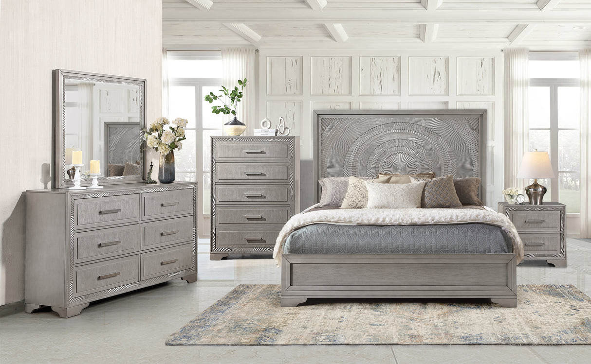 6 Piece Bedroom Set by Mollai Collections | Bel Furniture