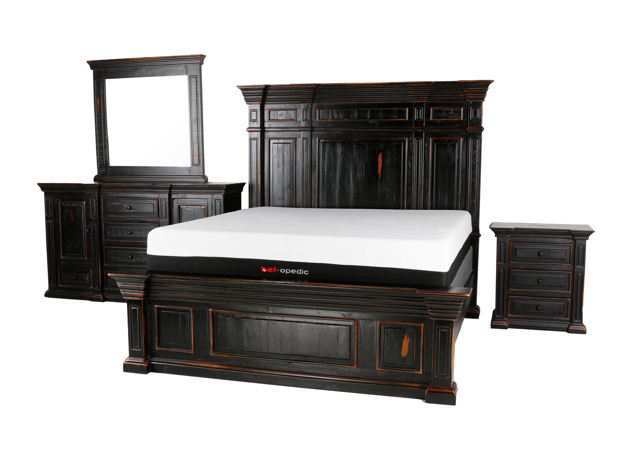 ASPEN 6 PIECE QUEEN BEDROOM SET by Mollai Collections | Bel Furniture