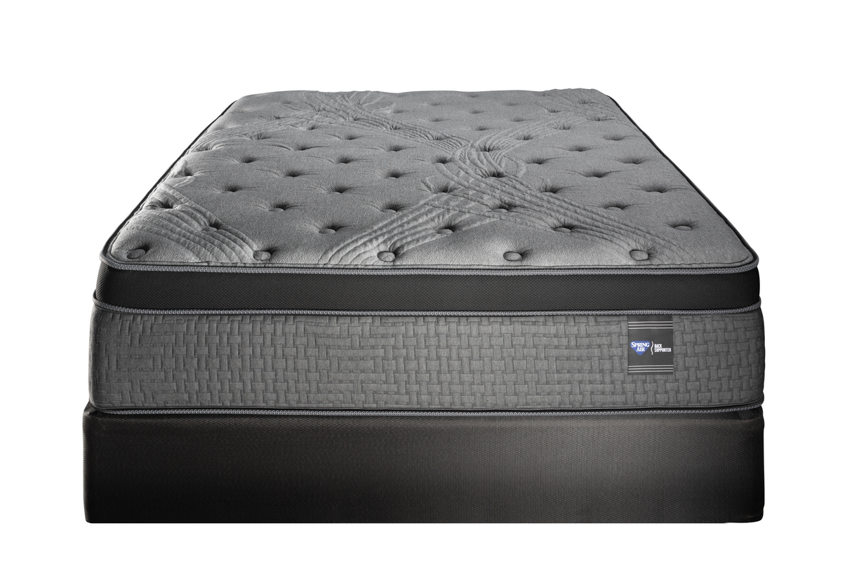 Bella 14-Inch Plush Innerspring Euro Top Mattress by Spring Air | Bel Furniture