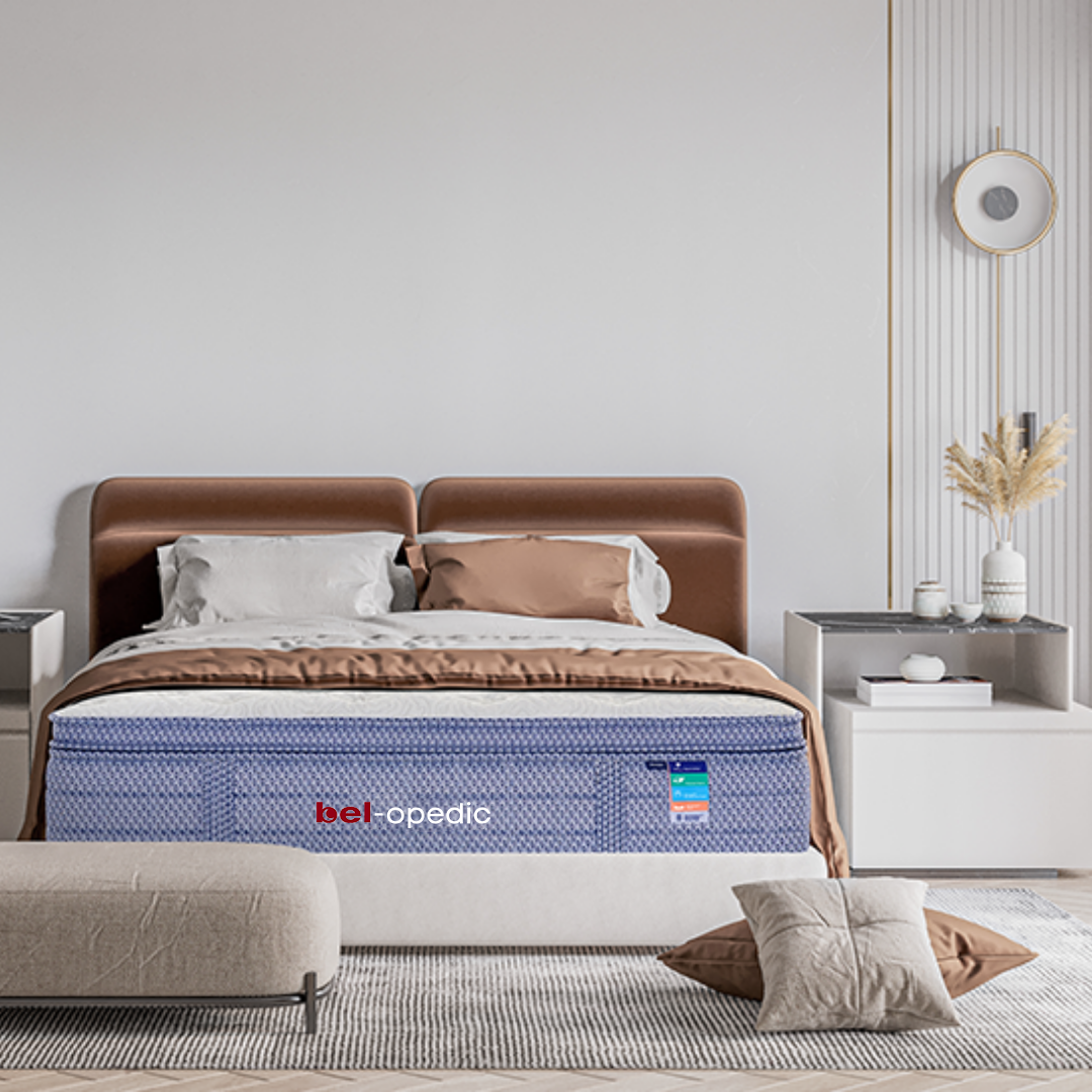 Darlene Box Top 14" Plush Pocket Coil Mattress by bel-opedic | Bel Furniture