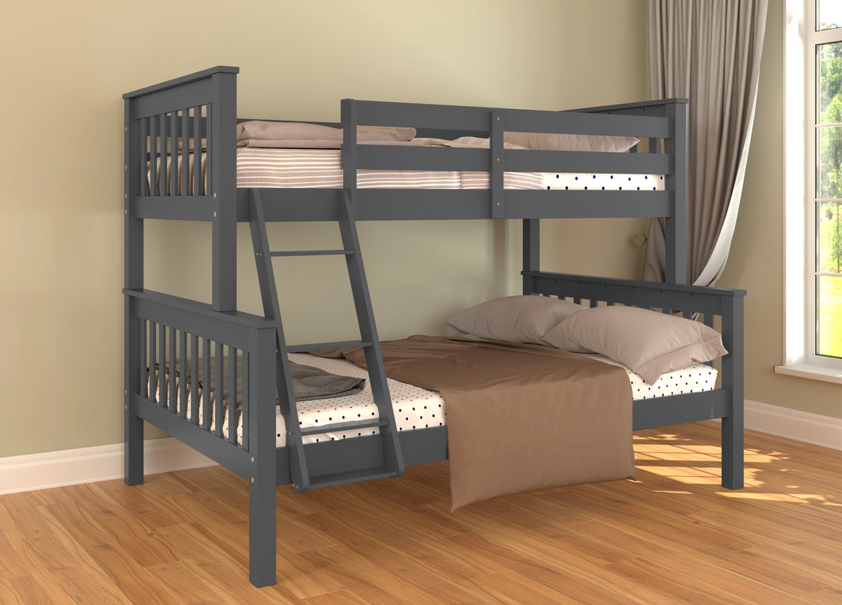 TWIN OVER FULL BUNK BED by Mollai Collections | Bel Furniture