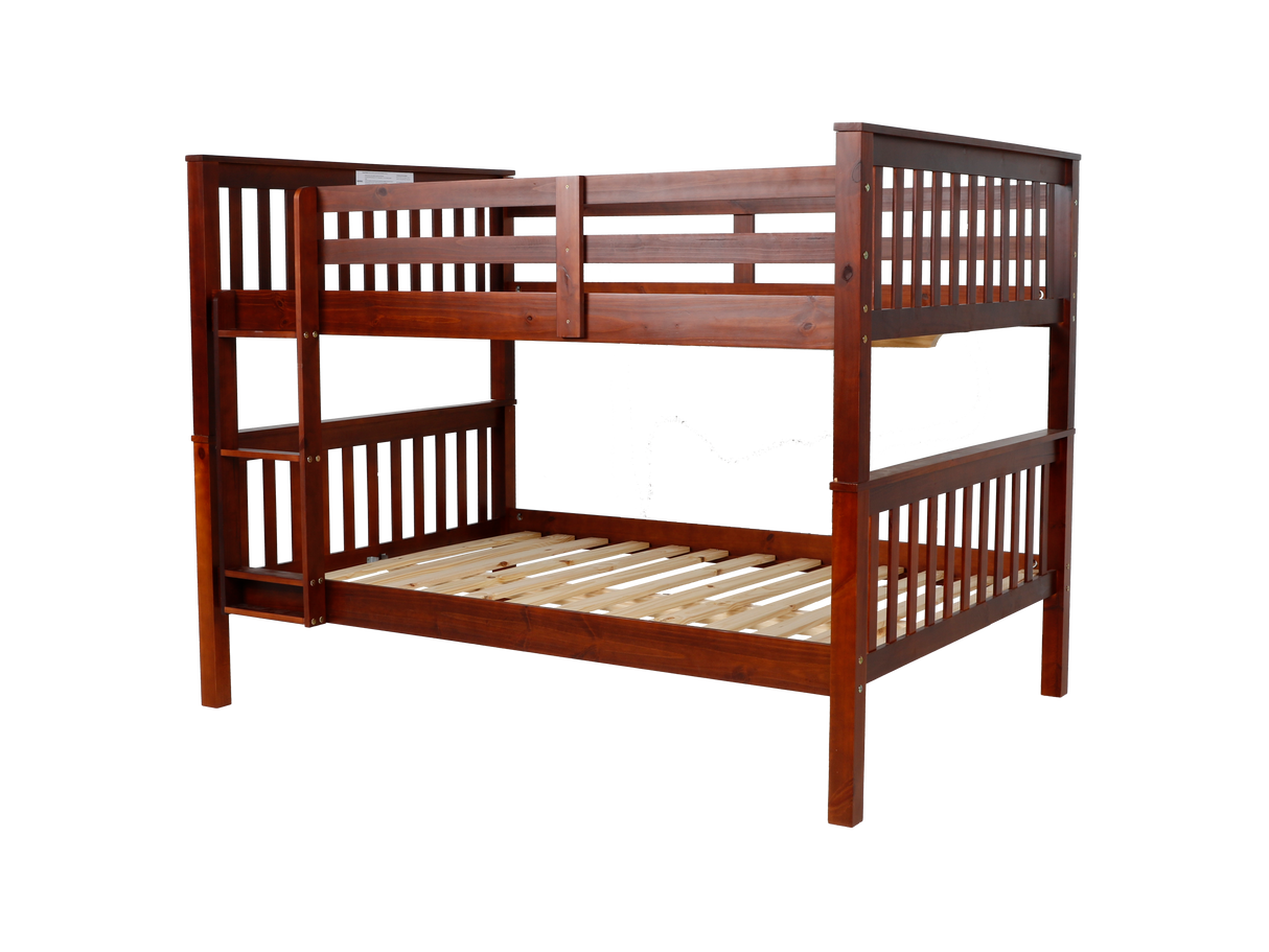 Full Over Full Bunk Bed by Mollai Collections | Bel Furniture