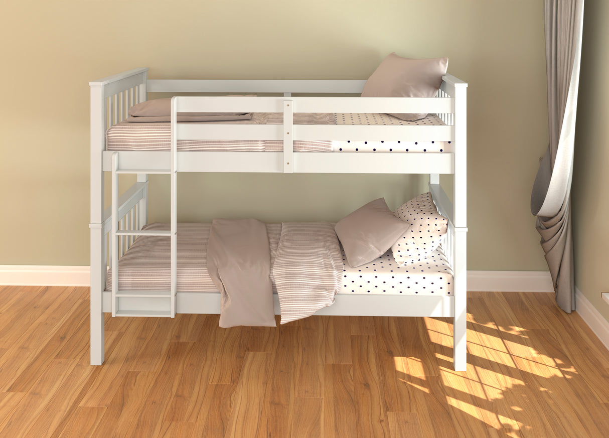 TWIN OVER TWIN BUNK BED by Mollai Collections | Bel Furniture