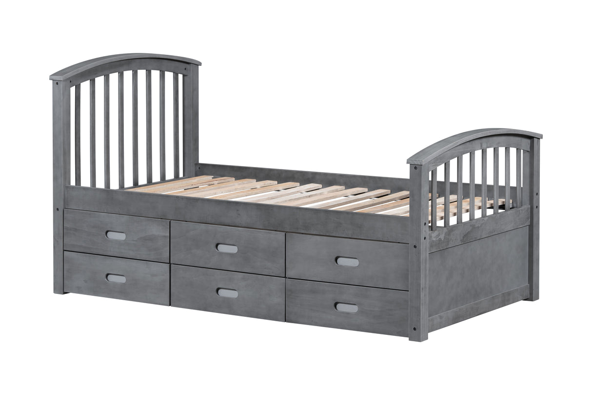 Captain Twin Bed by Mollai Collections | Bel Furniture