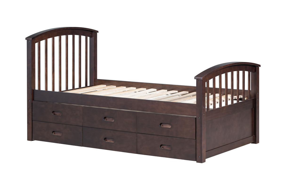 Captain Twin Bed by Mollai Collections | Bel Furniture