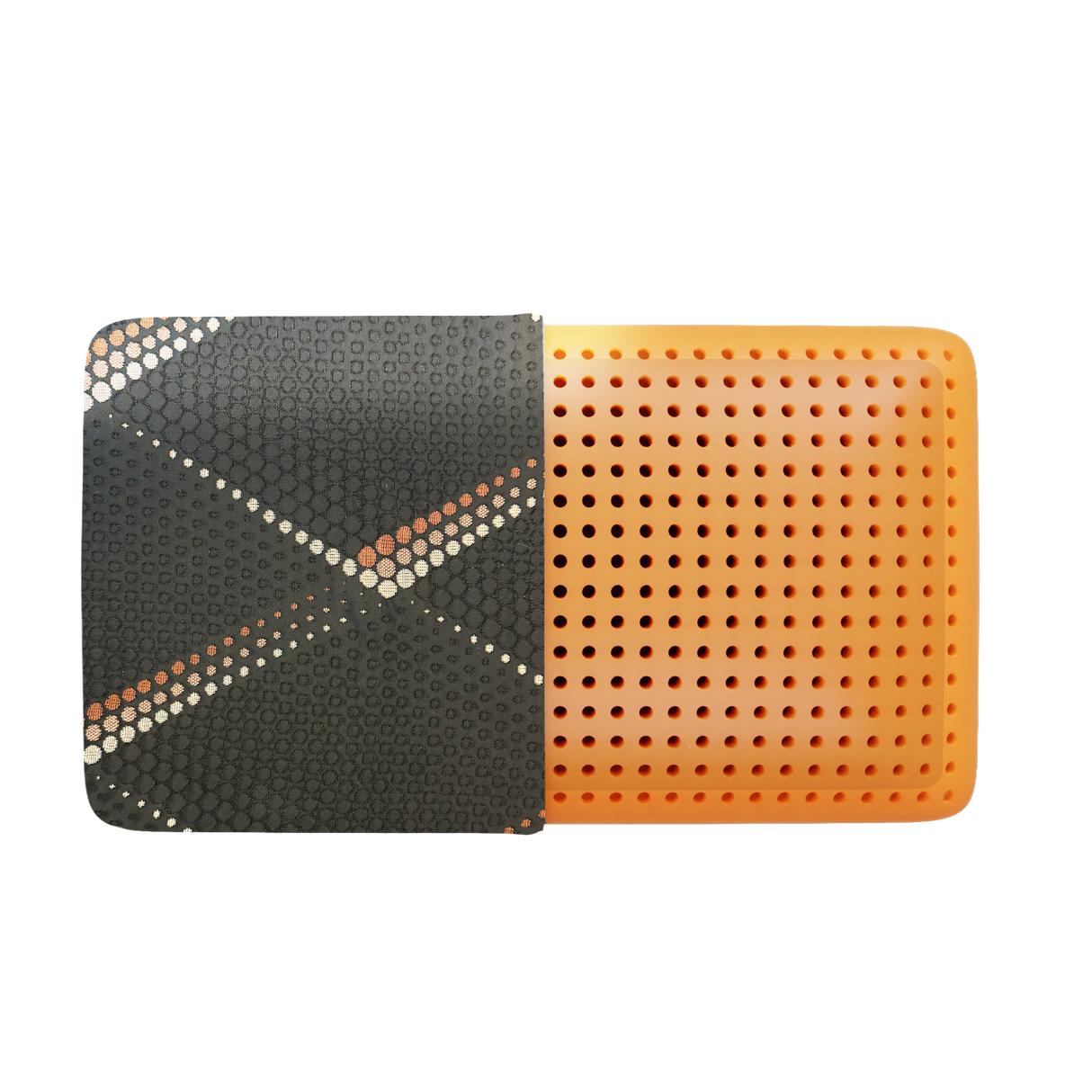 Copper Ice Ventilated Latex Cooling Pillow – Regular Loft