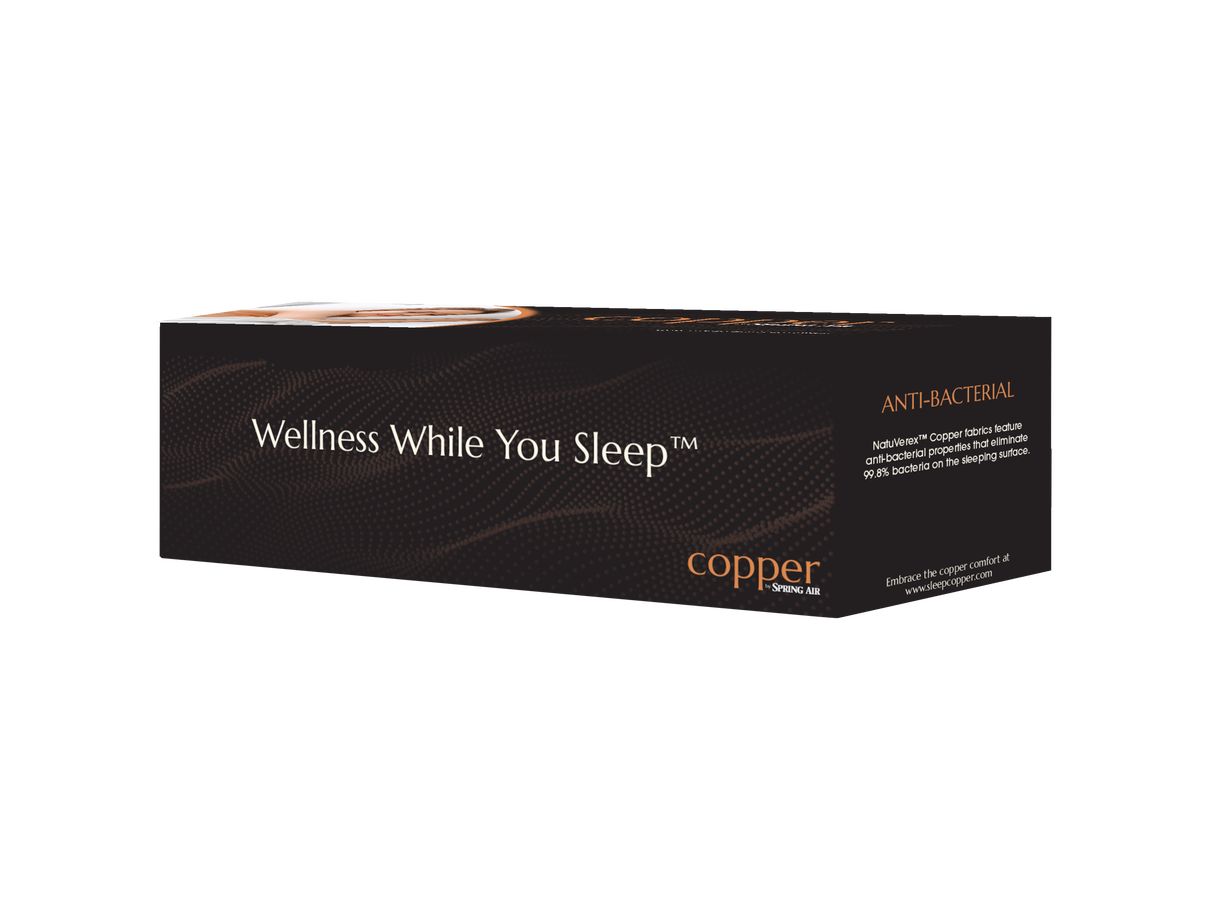 Copper Ice Surround Cooling Latex Pillow – Shoulder Cutout Design