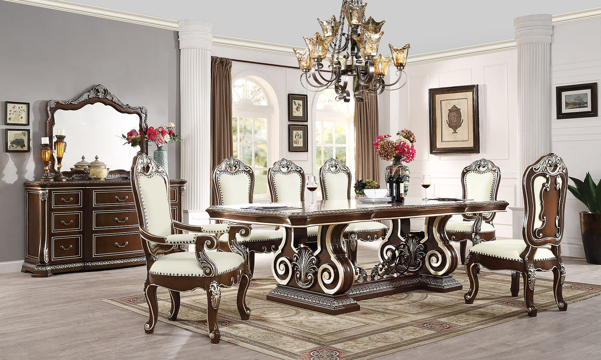 Versailles Buffet cabinet with Mirror by Mollai Collections | Bel Furniture