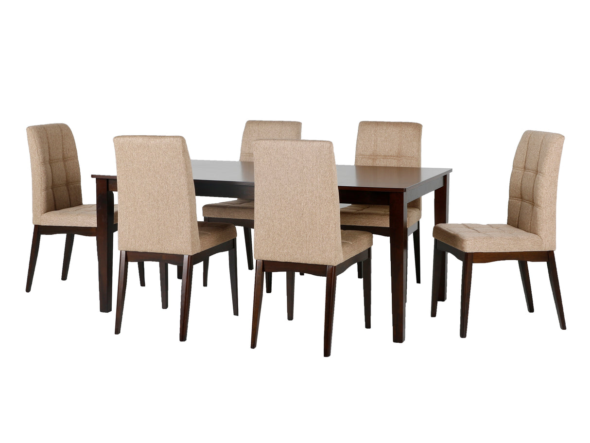 7 PIECE DINING ROOM SET by Mollai Collections | Bel Furniture