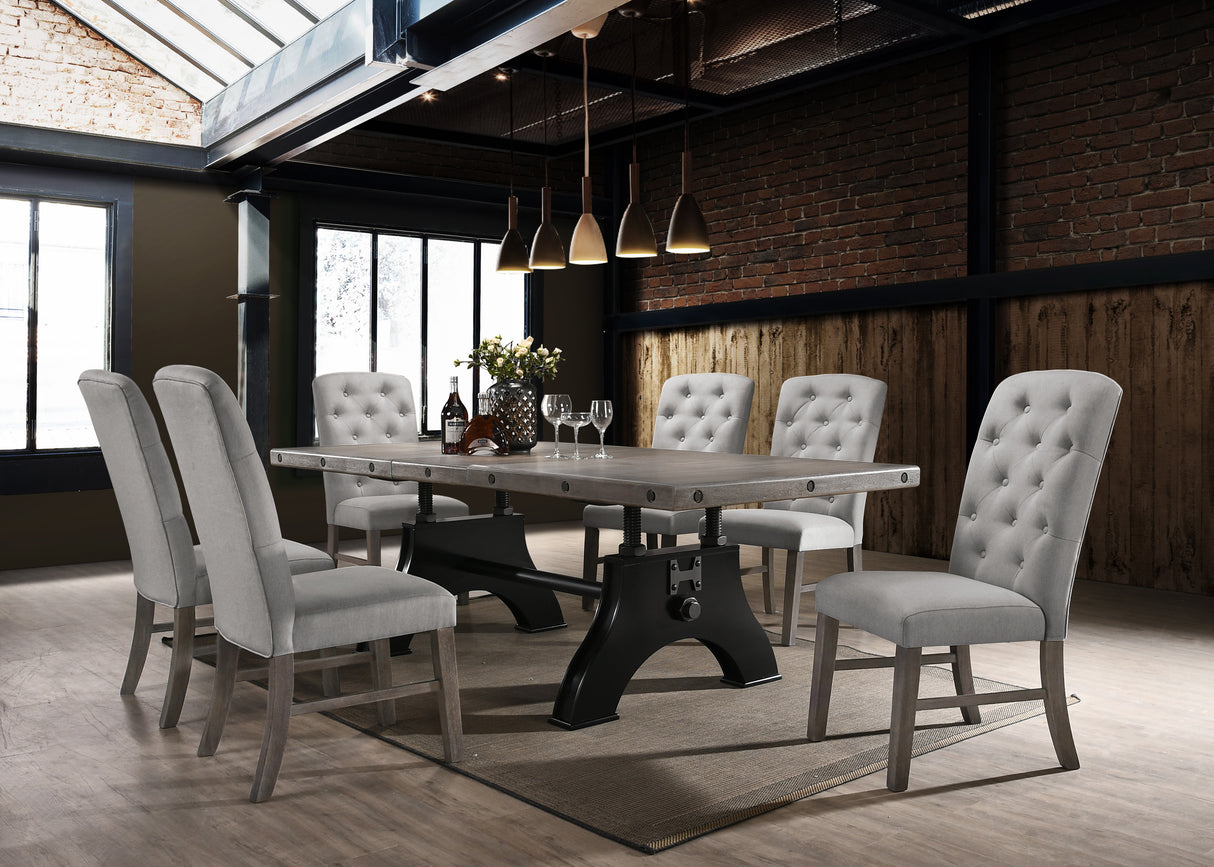 7 Piece Dining Room Set by Mollai Collections | Bel Furniture