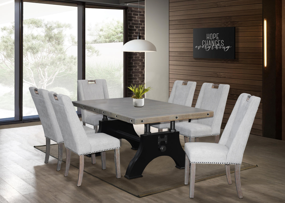 7 Piece Dining Room Set by Mollai Collections | Bel Furniture
