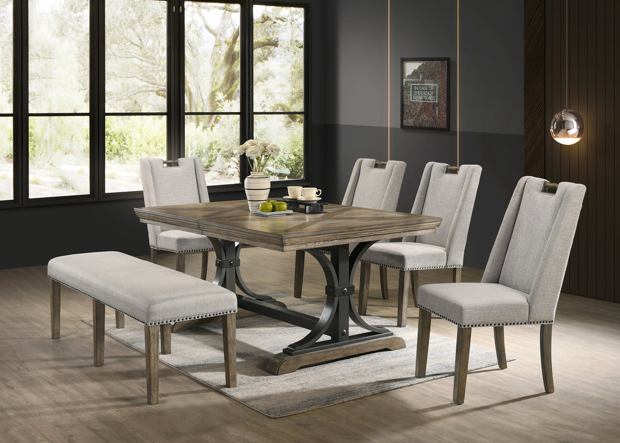 6 PIECE DINING ROOM SET by Mollai Collections | Bel Furniture