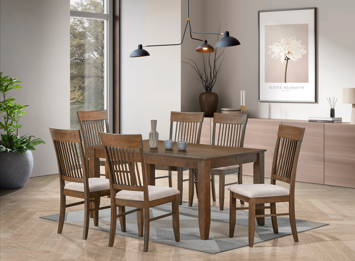 7 Piece Dining Room Set by Mollai Collections | Bel Furniture