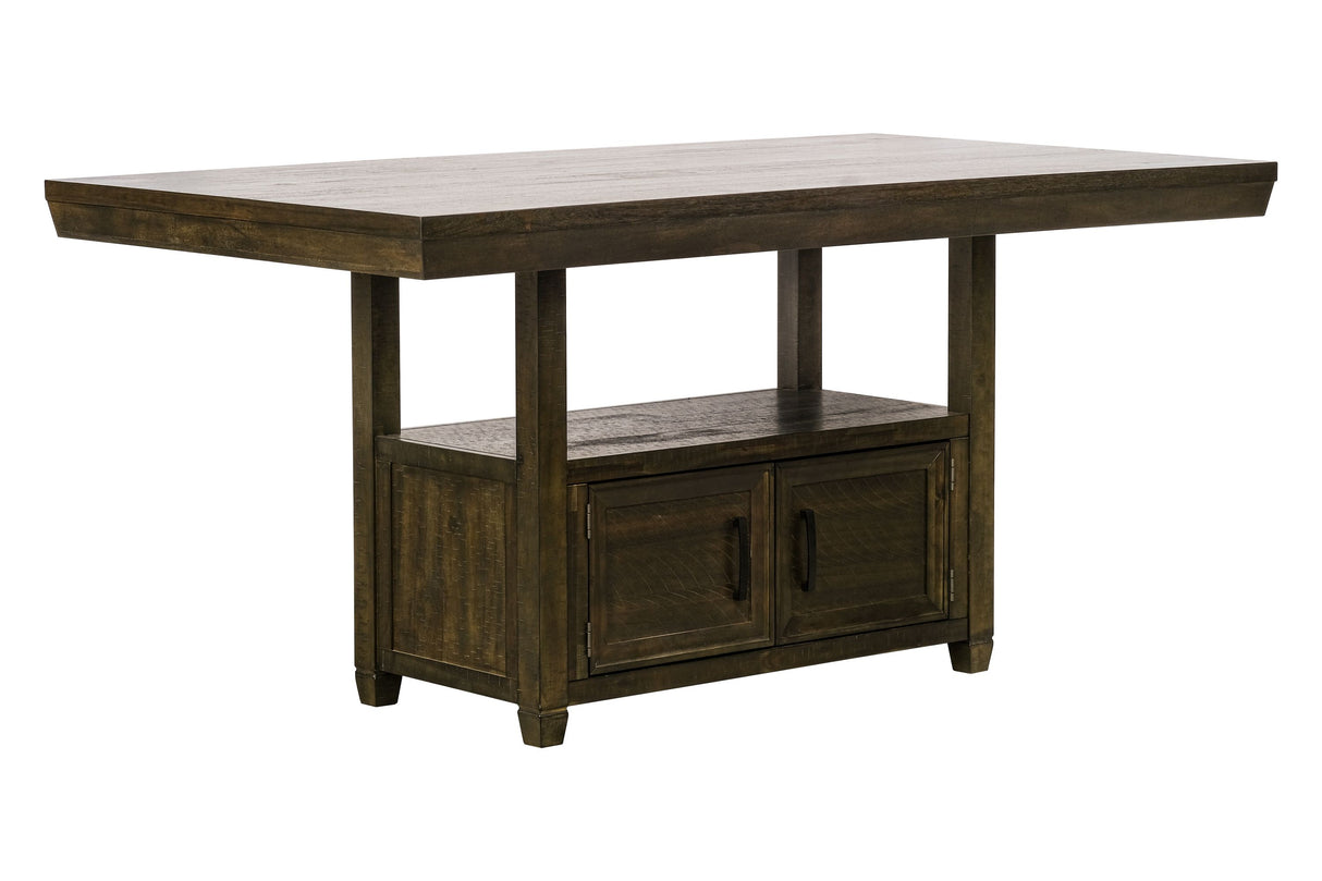 7 PIECE PUB DINING ROOM SET by Mollai Collections | Bel Furniture