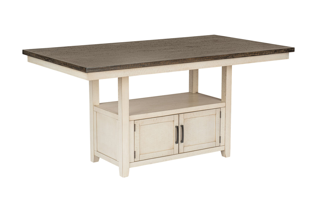 7 Piece Pub Dining Room Set by Mollai Collections | Bel Furniture