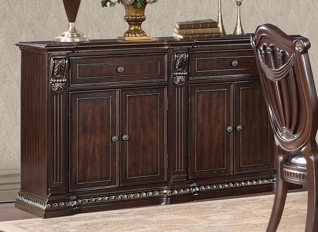 Grand-Cherry Server/ Sideboard by Mollai Collections | Bel Furniture