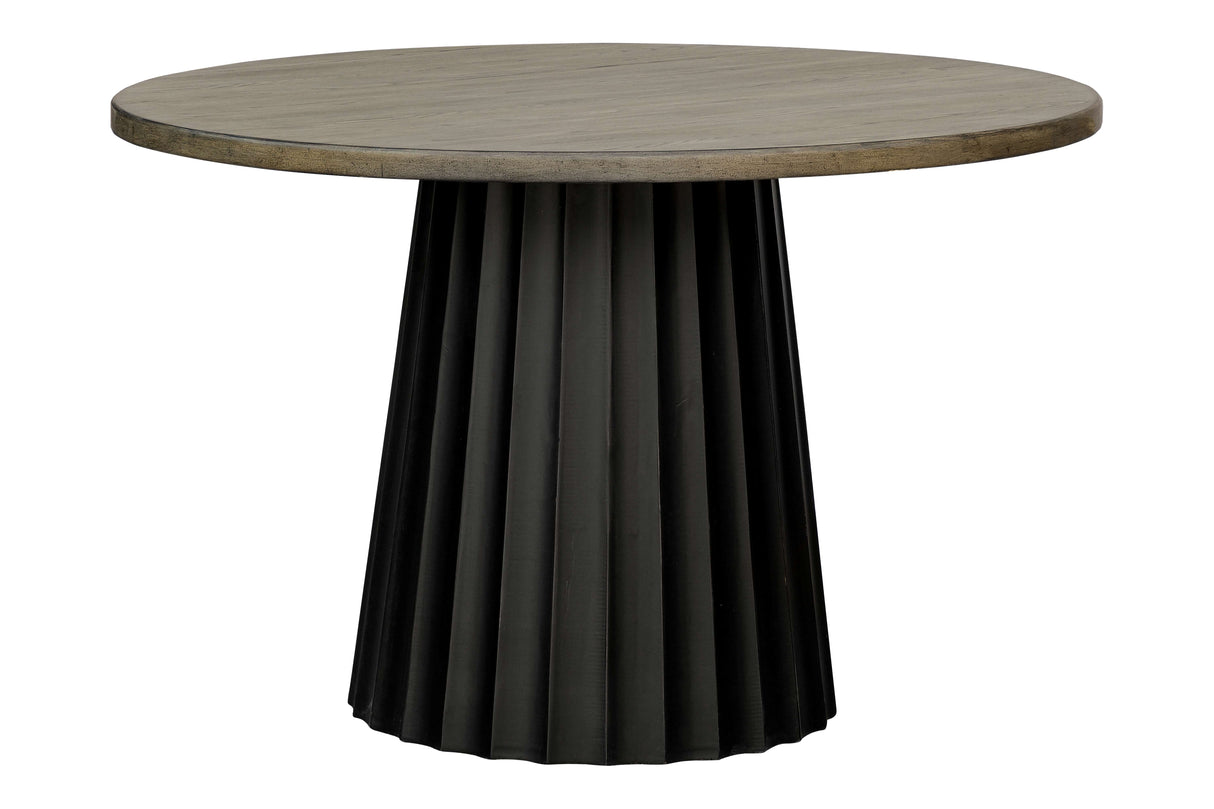 5 Piece Round Dining Room Set by Mollai Collections | Bel Furniture