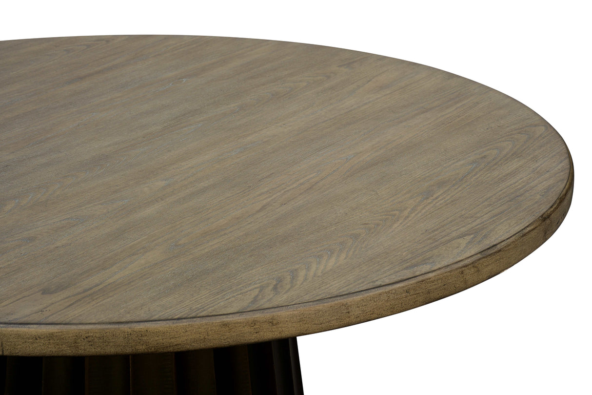 5 Piece Round Dining Room Set by Mollai Collections | Bel Furniture