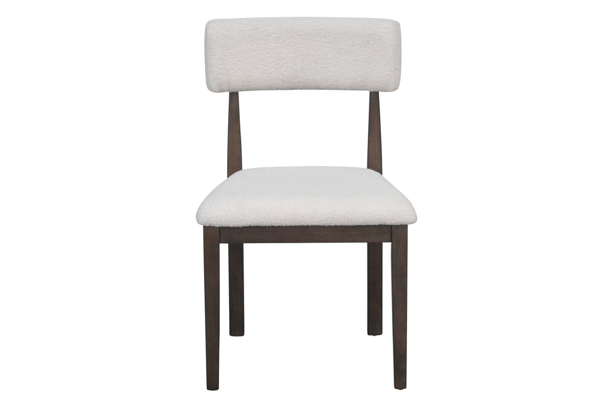 5-Piece Modern Round Dining Set by Mollai Collections | Bel Furniture