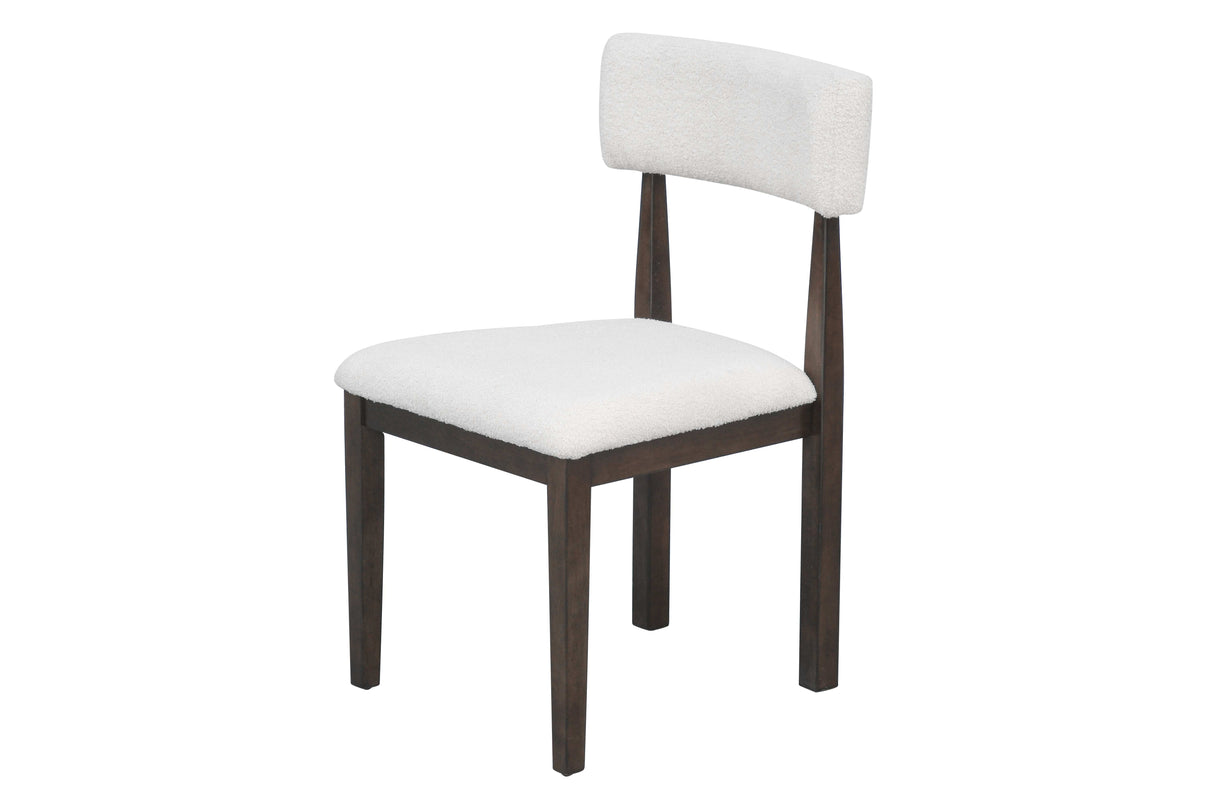 5-Piece Modern Round Dining Set by Mollai Collections | Bel Furniture