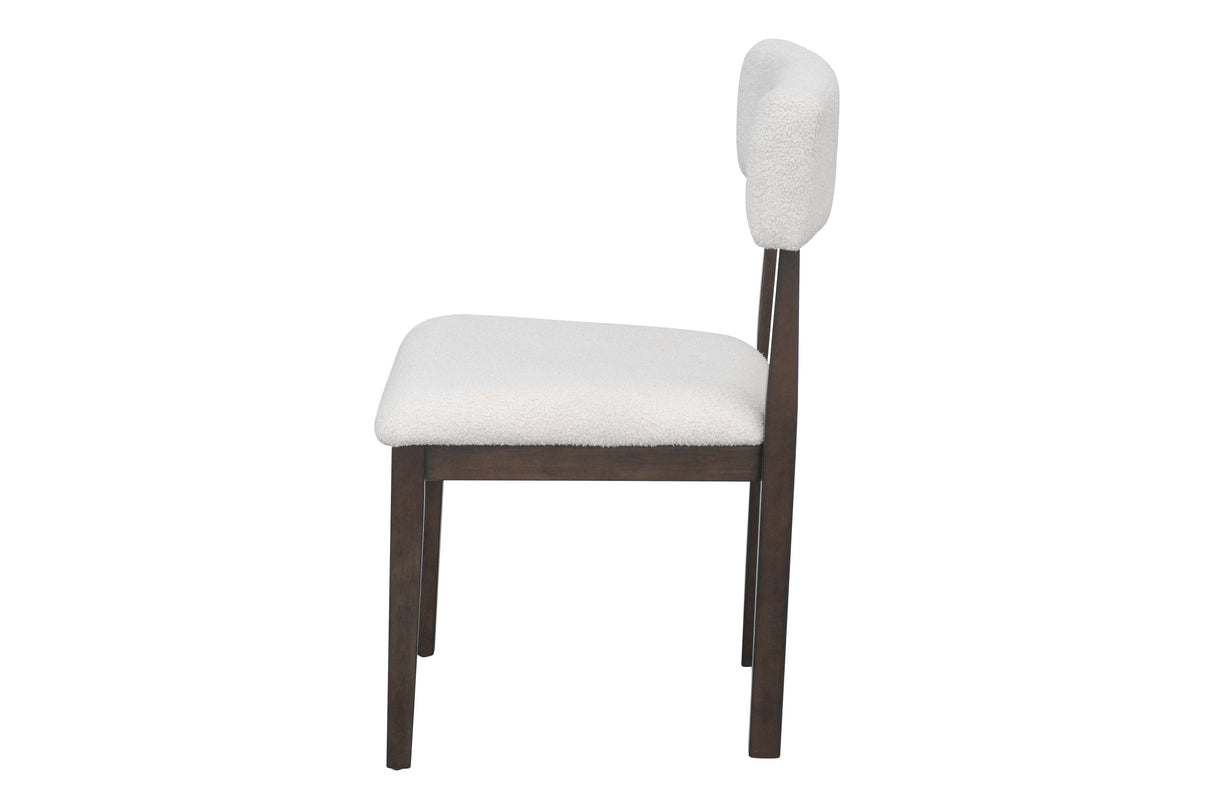 5-Piece Modern Round Dining Set by Mollai Collections | Bel Furniture